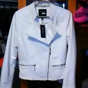 NWT women's leather jacket